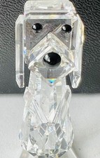 Vintage Swarovski Crystal Tall Dog 'Pluto' Figurine 010024- 6.5cm/2.5" High