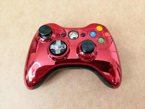 Xbox 360 chrome red - chrome,