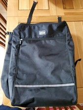 DRIVE Black Mobility Scooter Backpack With Pocket For Walking Stick Ex Con