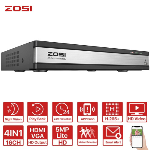 Zosi 1080p cctv dvr recorder - 1080p,