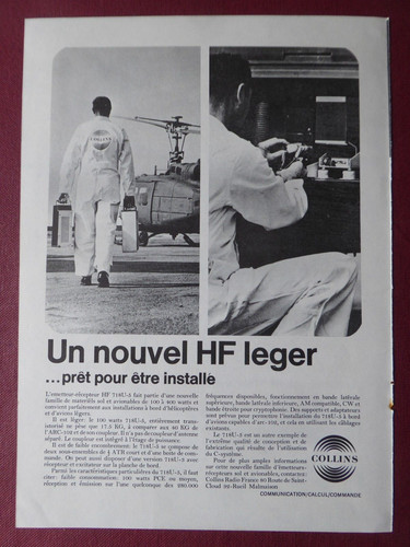 1970 pub collins - radio, hf