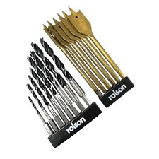 Rolson 14pc Hex Wood Drill Set