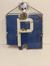 RAC Enamel Parking Sign