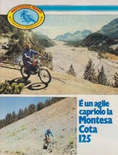 advertising Advertising-MOTORCYCLE MONTESA COTA 125 TRIAL 1978-MOTORCYCLE TRIAL ERA