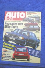 Car Newspaper 10/82 Mercedes 300 Td Opel Ascona 1,6D Lancia Trevi VW Electric