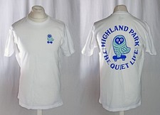 Owl Skateboarding T Shirt The Quiet Life Highland Park Skatepark Festival VGC!
