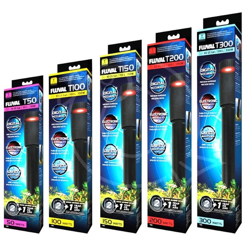 Fluval aquarium heater - t,