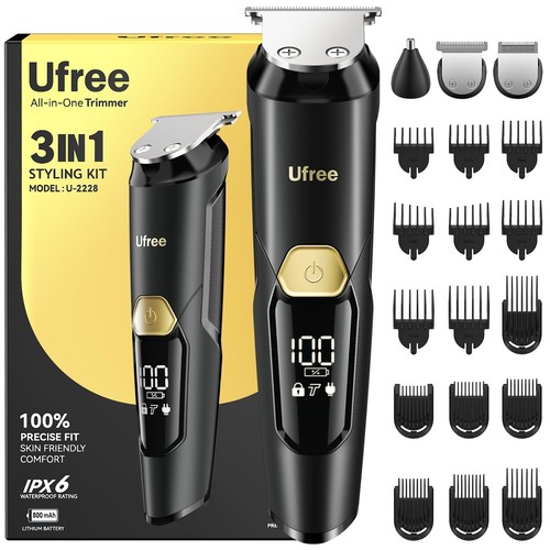 Ufree beard trimmer - 3-in-1,