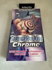 Topps Garbage Pail Kids Chrome Series 7 Hobby Box - 24 Packs - New Sealed.