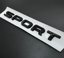 SPORT Gloss Black Letters