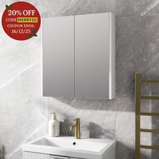 Bathroom Mirror Cabinet 2 Door