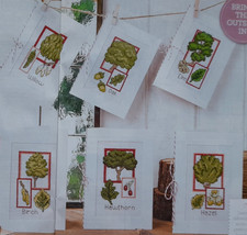 Cross stitch charts: TREES +