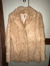 Rabbit Fur Coat - Vintage -
