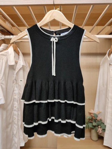Women zara black white - women's, knit