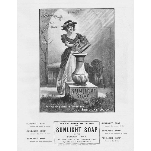Sunlight soap lady - soap,