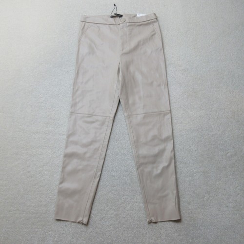 Zara vinyl trouser womens - zara,