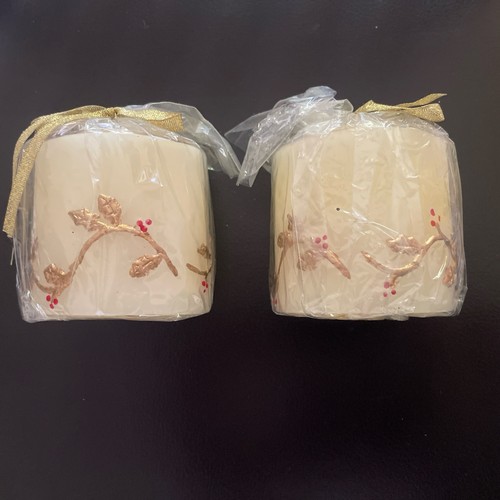 Pair xmas candles - pair,