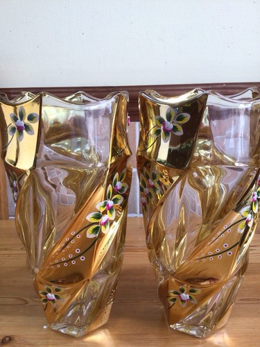 Two stunning gold coloured - two,