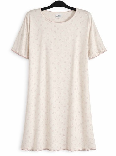 Cream heart nightdress - cream,