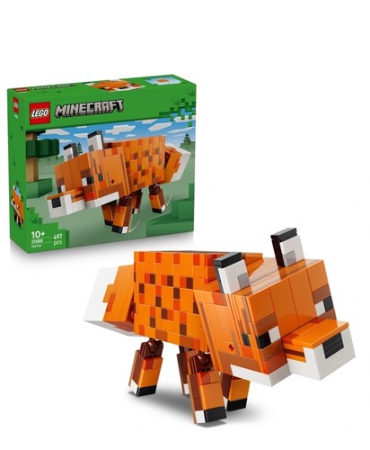 Lego minecraft 21588 the fox - minecraft,
