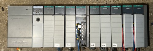 Allen bradley plc rack slc - plc,