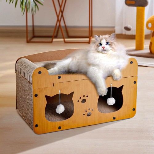 Large cat house - house,