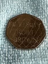 50p Diversity Built Britain 2020, Uncirculated,   50p Coin - wow