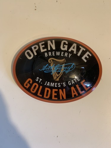 Guinness golden ale - oval, t.bar