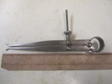 MOORE & WRIGHT 6" SPRUNG INSIDE CALIPERS EXCELLENT USED CONDITION