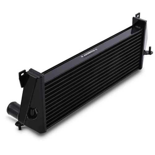 Black aluminium front mount - aluminium,