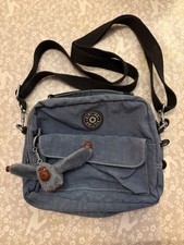 Kipling original 1990's Candy 3-1 grey bag with monkey