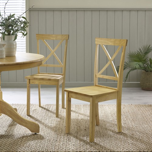 Millford solid wood crossback - wood,