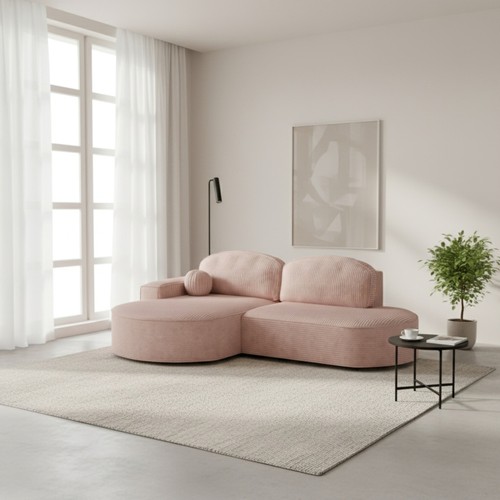 Shaped corner sofa bed parma - l-shaped,