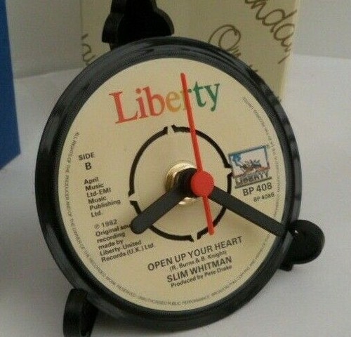 Slim whitman clock - clock, side