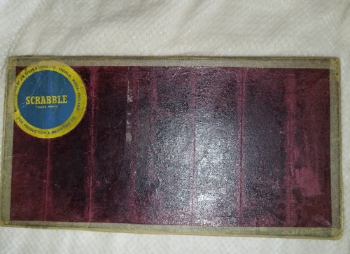 Antique 1955 scrabble - antique,