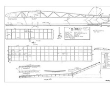 Bidul Towline Glider 60" WS RC