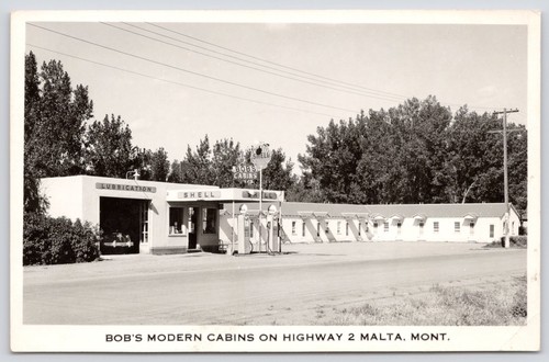 Postcard rppc bob modern - postcard,