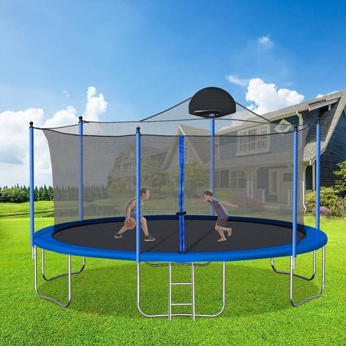 14ft trampoline with safety - trampoline,