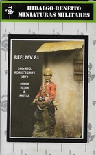 Beneito Private 24th Foot Rorke's Drift (1) Zulu War 1879 54mm Unpainted kit