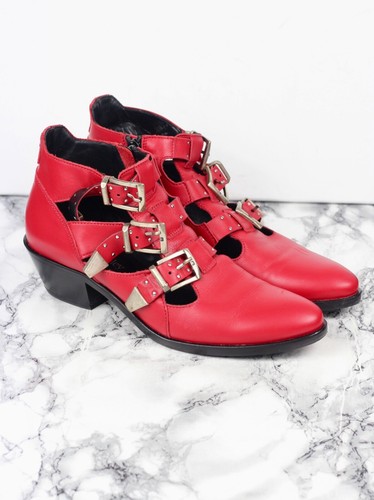 Russell bromley red leather - russell,
