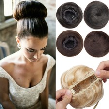 Real Remy Human Hair Messy Bun