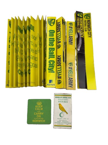 Norwich city memorabilia - city,
