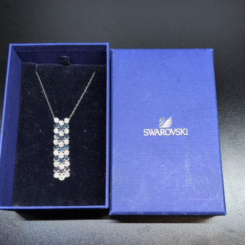 Swarovski crystal pendant - crystal,