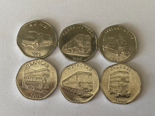 100 national transport tokens - national,