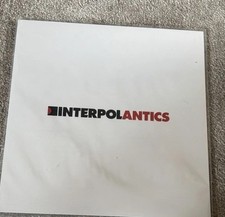 Interpol Antics Vinyl 12” Black