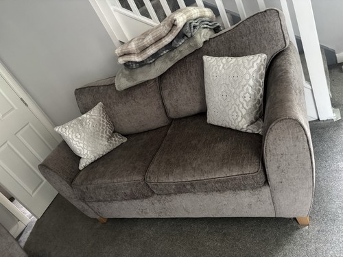 Selling two grey seater - selling,