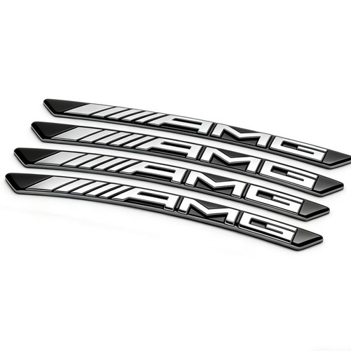 Amg wheel rim badge emblem - wheel,