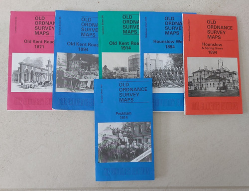 Old ordnance survey maps - old,