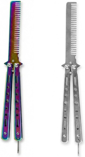 Piece butterfly comb - butterfly, folding