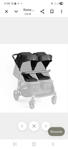Roma gemini double pram - roma,